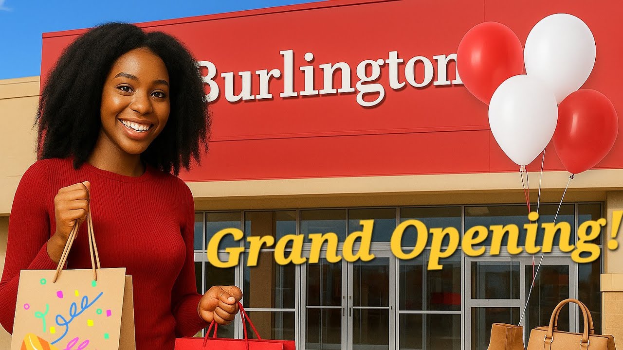 Burlington Grand Opening Tour 2025 | Shopping & New Store Deals 🛍️✨