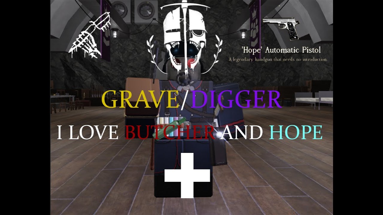 'Hope' and 'Butcher' mortician go hard | Roblox Grave/Digger