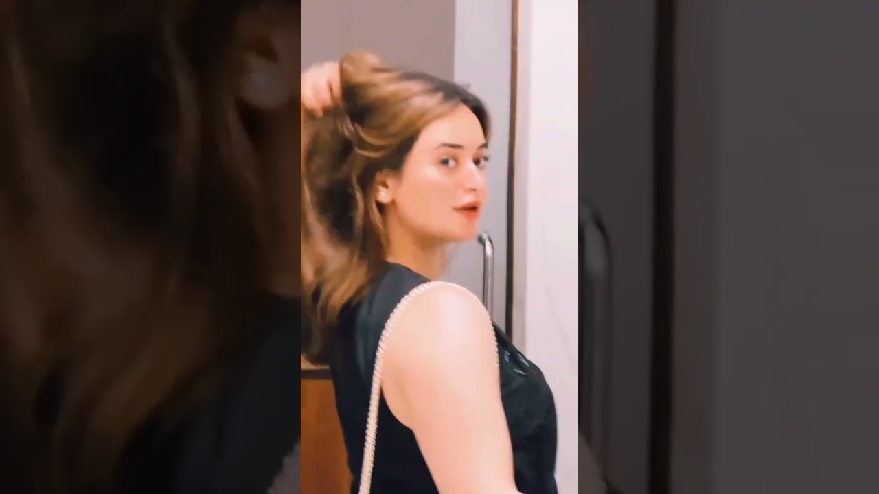 🖤 Adorable Minsa Malik new video🖤#minsamalik#kathputli#shorts