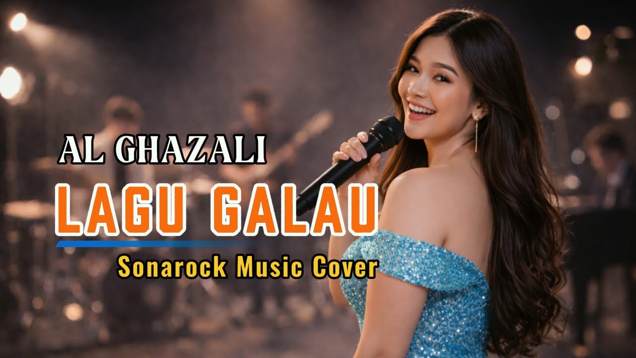 LAGU GALAU ~ AL GHAZALI | Video Lyric Music By Sonarock Music Cover