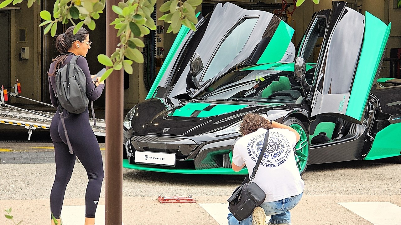 INSANE Carspotting in Monaco Supercars EVERYWHERE!  #billionaire #luxury