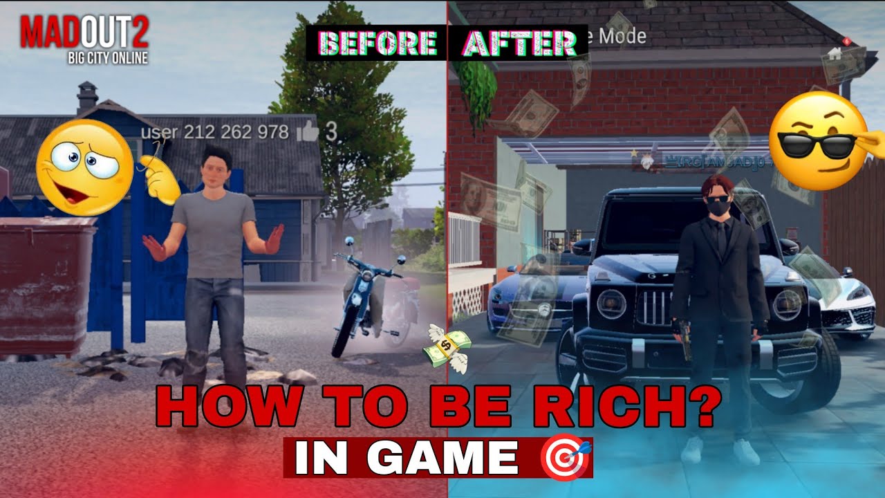 How To Be Rich Difference Missions in MadOut2 🤑🤯 || like New player in watch #3