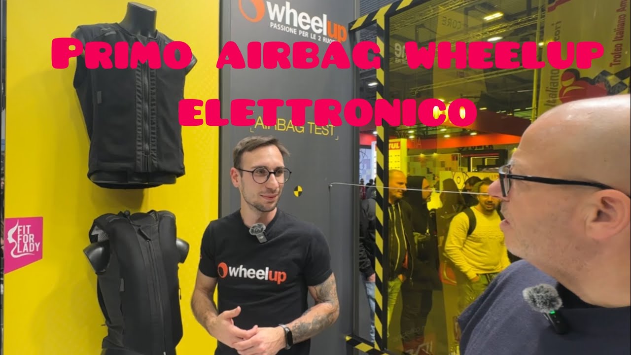 Primo Airbag elettronico Wheelup, novità MBE 2025.