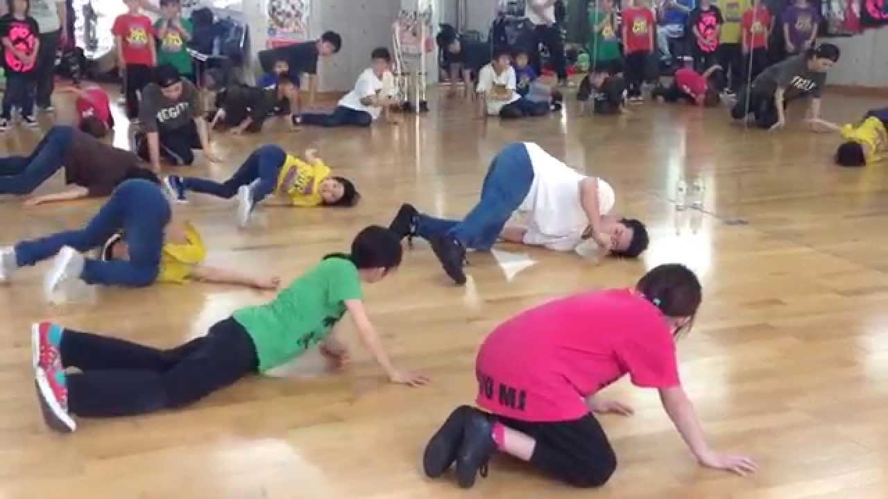 スタジオMJ BBOY BUSTA BUSHワークショップ