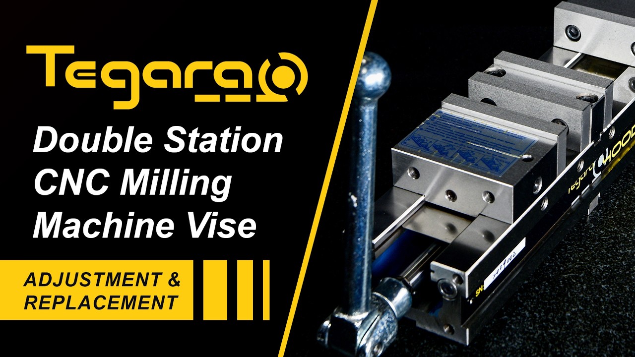 Tegara DS Series Double Station CNC Vise - Jaw Adjustment and Replacement