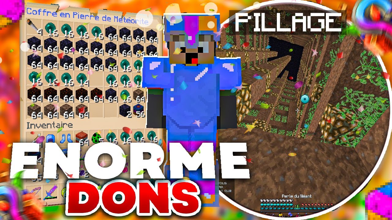 🧙 Mon premier EVENT + énorme DON (P4, perl ...) sur SkillPVP V13 ! (concours 5 pb's)