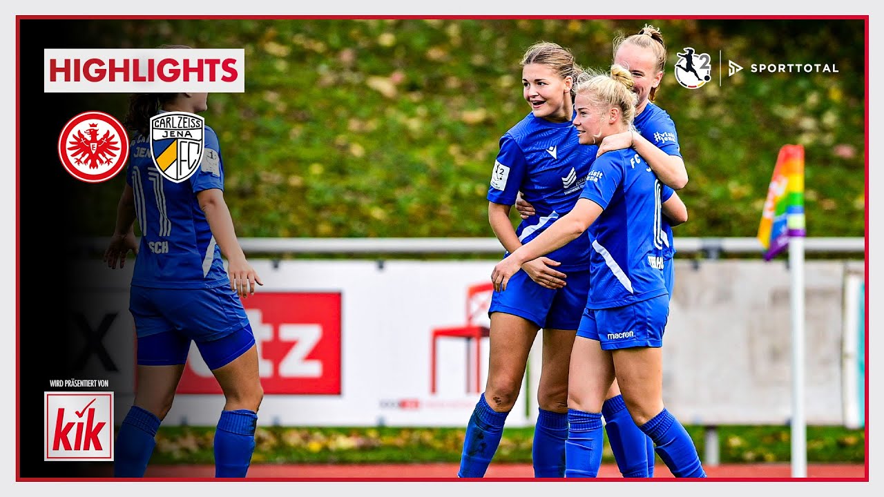 Spannender Schlagabtausch: Jena fordert Frankfurt | Eintracht Frankfurt 2 - Carl Zeiss Jena | 2.FBL