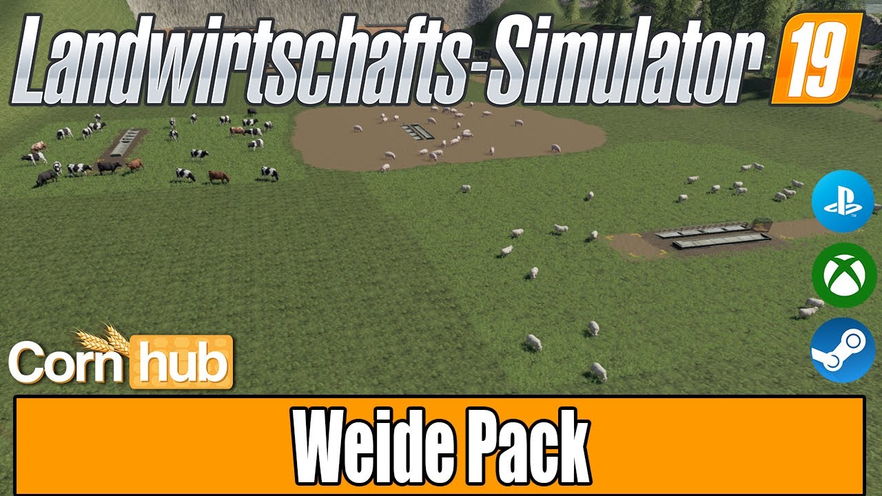 LS19 Modvorstellung - Weide Pack - LS19 Mods