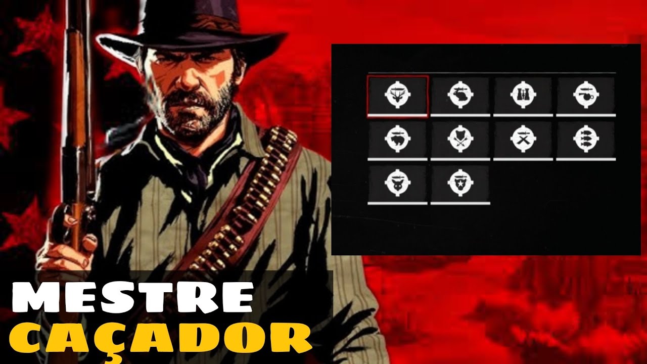 Desafio MESTRE CA&Ccedil;ADOR | No in&iacute;cio do jogo - Red dead redemption 2