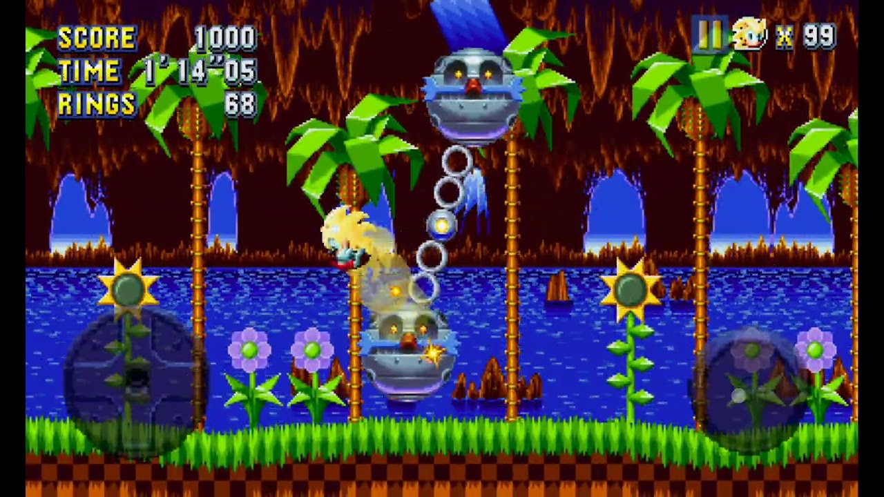 Jugando sonic mania