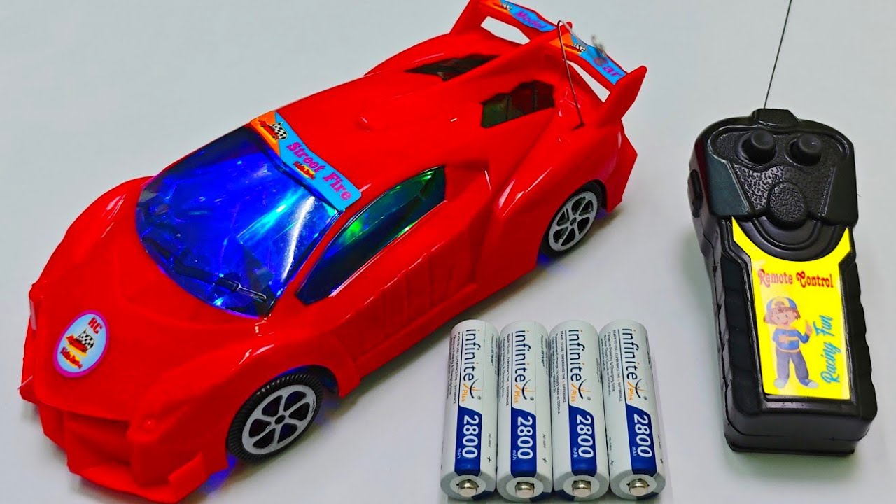 Remote Control Racing Rc Car Unboxing, 3D Light's Rc Car, Racing Rc Car, Rechargeable Rc Car 