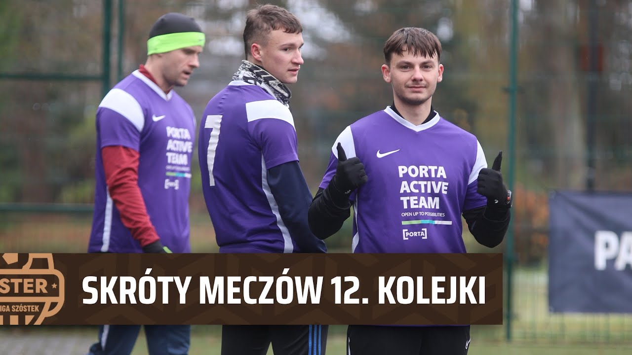 Skróty meczów 12. kolejki ligowej | Sezon Jesień 2025