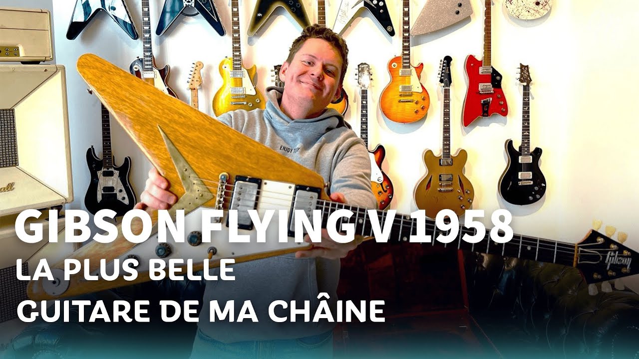 On a une Gibson Flying V de 1958 a 500,000 euros ?!? La Légende est t’elle Vraie? Je vous EXPLIQUE!