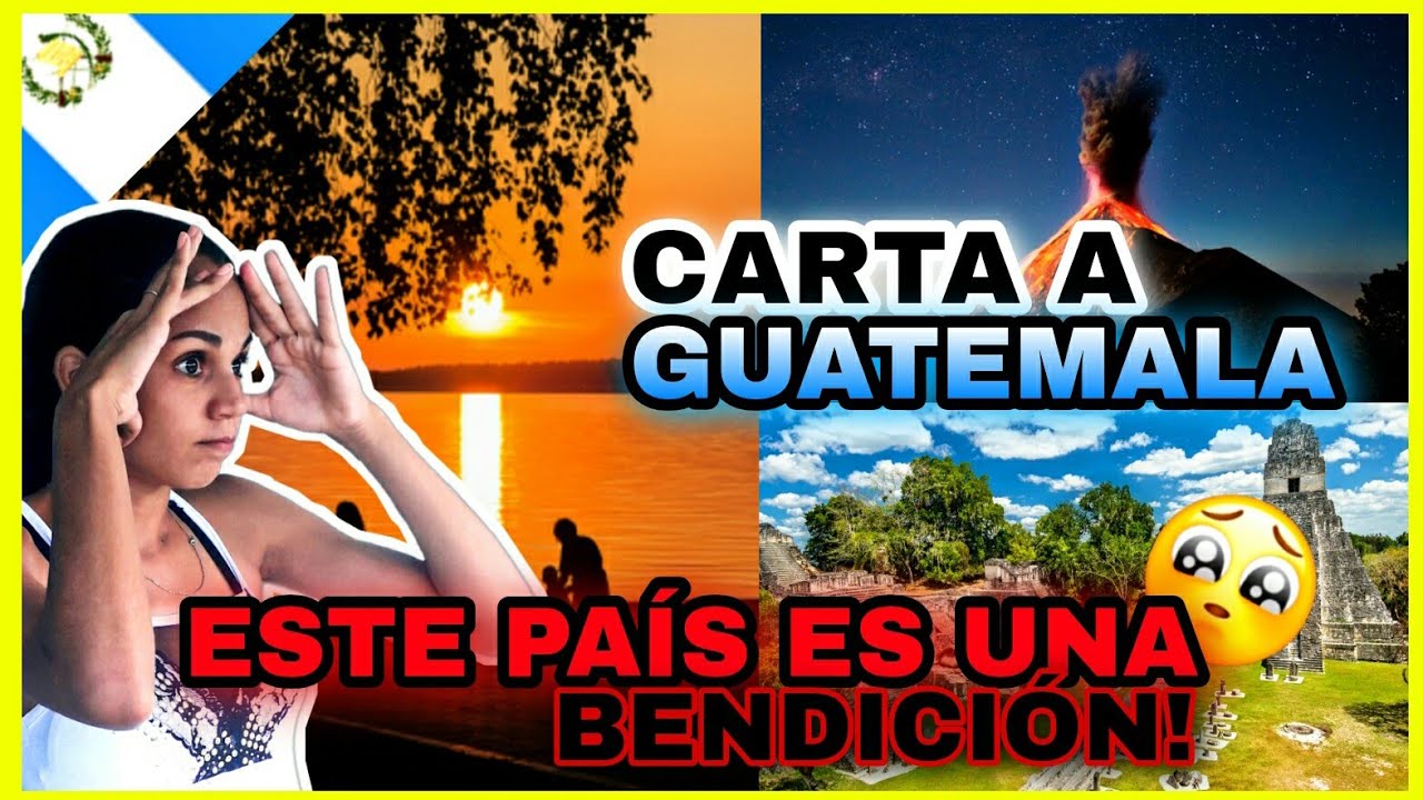CARTA a GUATEMALA🇬🇹2023.¡ESTE PAÍS LO TIENE TODO!😱.¡Cubana reacciona! #reaction #guatemala #carta