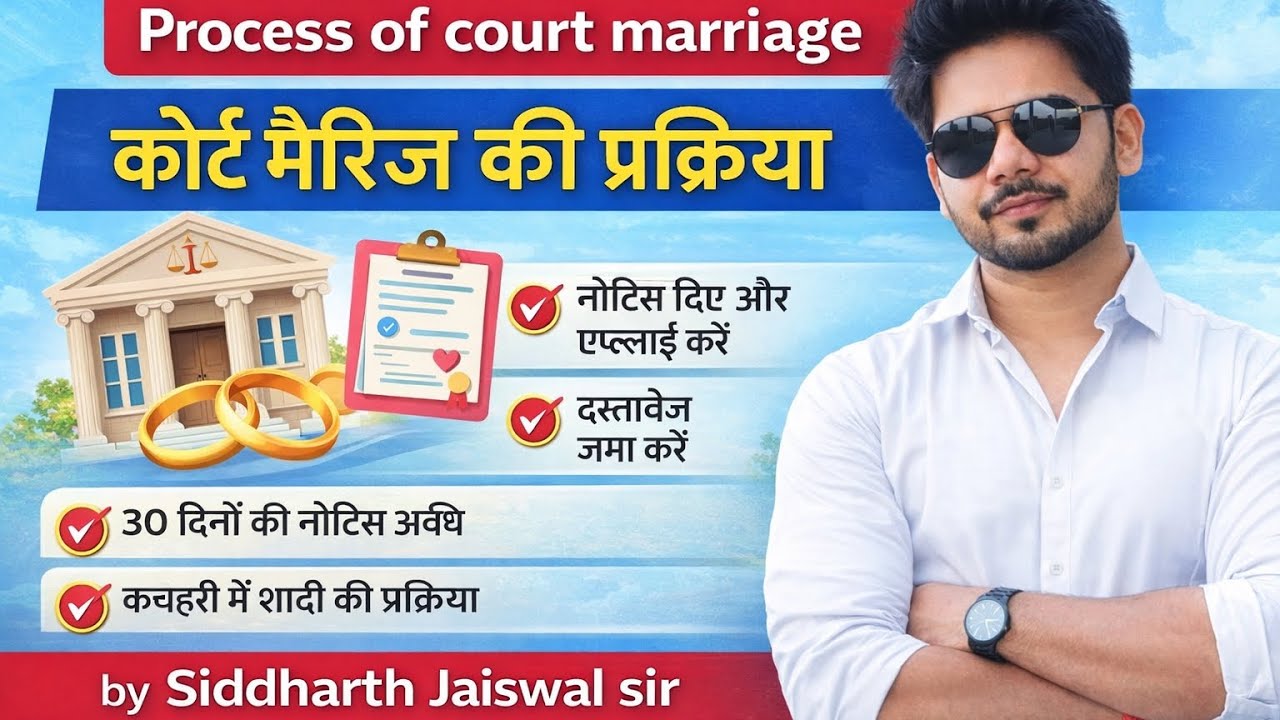 Process of court marriage | Notice, Documents and Procedure Explained 