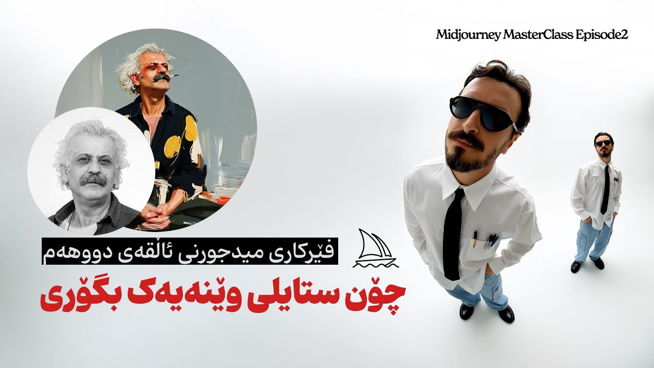 ماستەرکلاسی میدجۆرنی: ئاڵقەی دووهەم -  دروستکردنی وێنە و ویدیۆ بە #midjourney #aiart