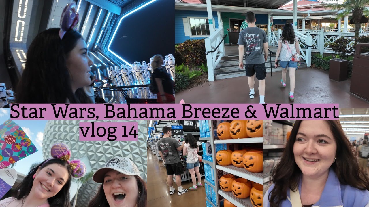 HOLLYWOOD STUDIOS, WALMART И BAHAMA BREEZE day14 | TheScottishSisters