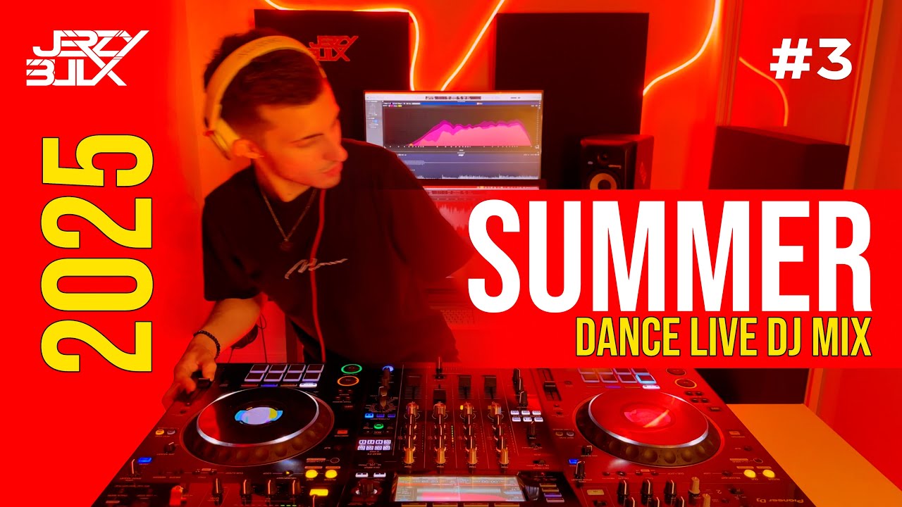 DJ MIX The Best Summer Dance Mix 2025 EDM DJ Set #3 [Tiësto, David Guetta, The Chainsmokers, Alesso]
