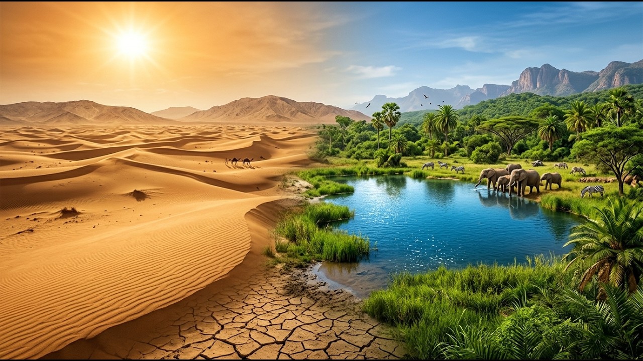 Warum du in der Sahara nicht überleben würdest: Vom grünen Land zur Wüste