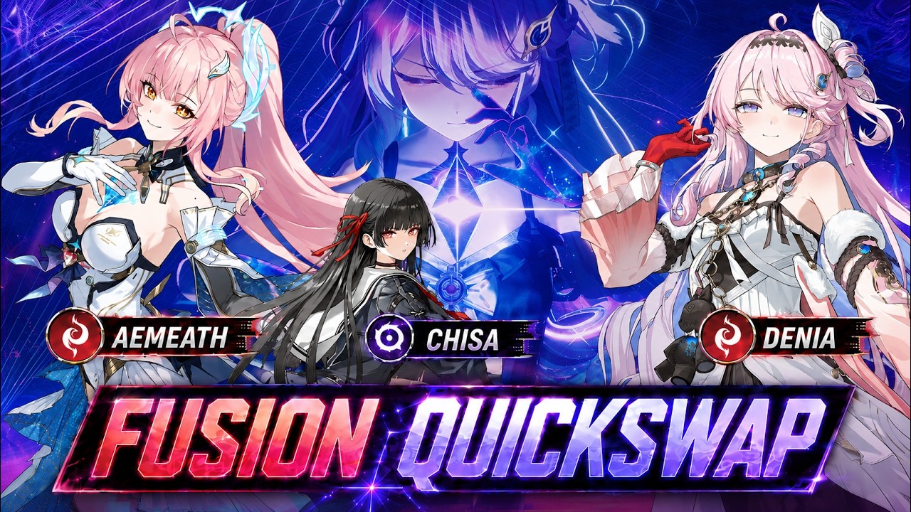 DENIA UNLOCKS FUSION BURST QUICKSWAP! Aemeath + Denia + Chisa | Wuthering Waves