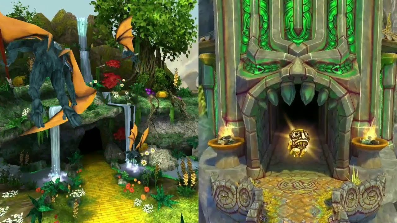 Temple Run OZ VS Temple Run 2 Sky Summit by YaHruDv