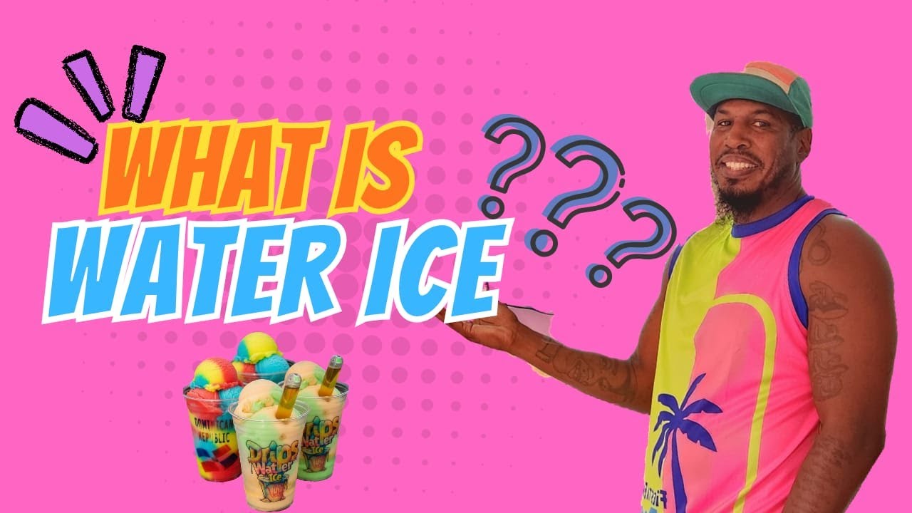 What Is Water Ice/It's Not Italian Ice/It's Not Shaved Ice