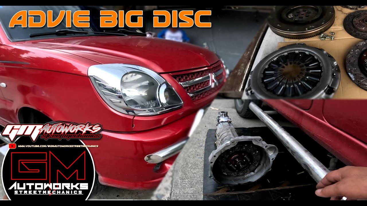 Advie Big Disc DIY (Mitsubishi Adventure) Dumayo pa si sir from Parañaque para mag pa albularyo!