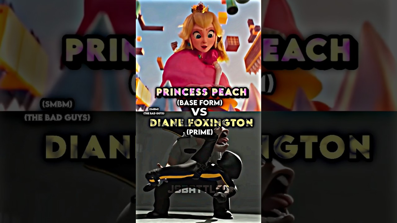 Princess Peach vs Diane Foxington