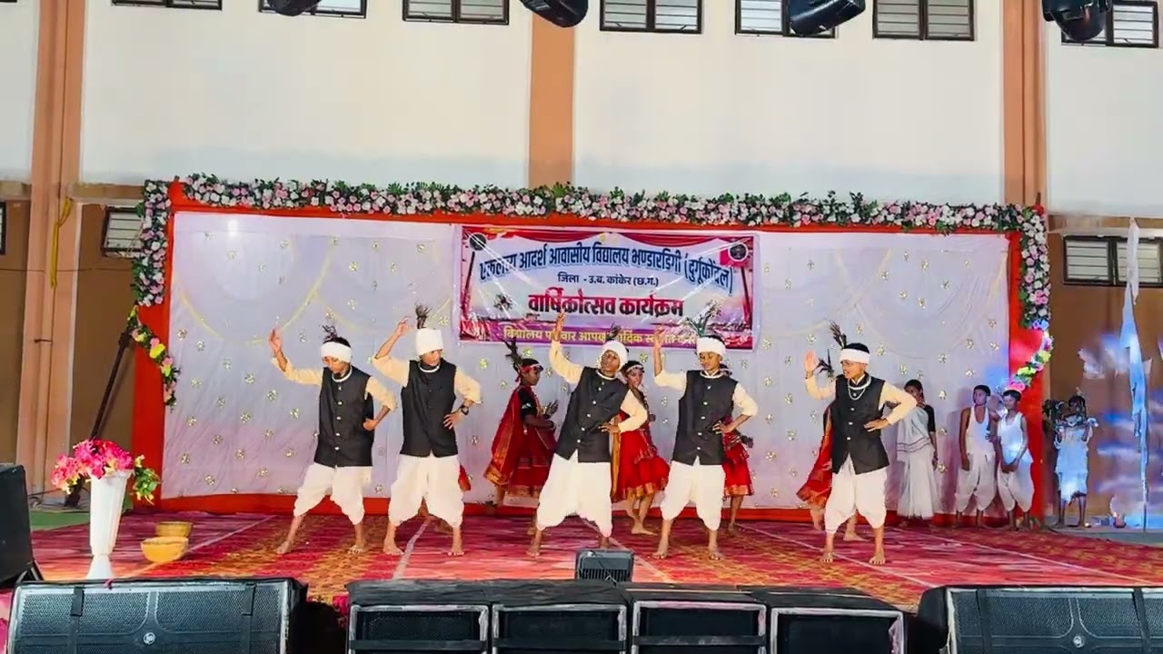 CG Remix Dance | Annual Day 2025 | EMRS Durgukondol 