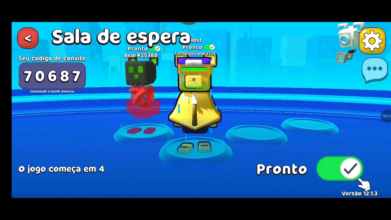 3 Vídeo Jogando Com Thales