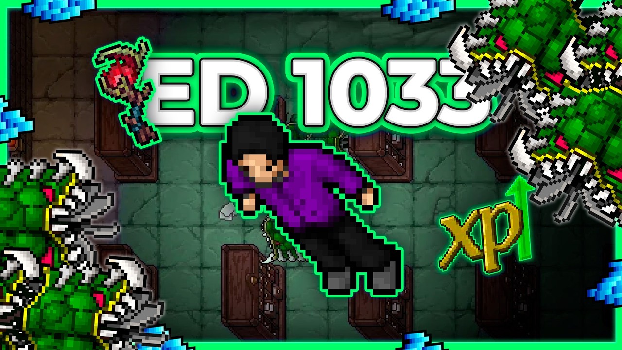 ED 1033 Hunt Duo Earth Library (Rapid Rasp/No Charm) 5.3kk/h Raw + 1.9kk Profit - Tibia Hunt [15.23]