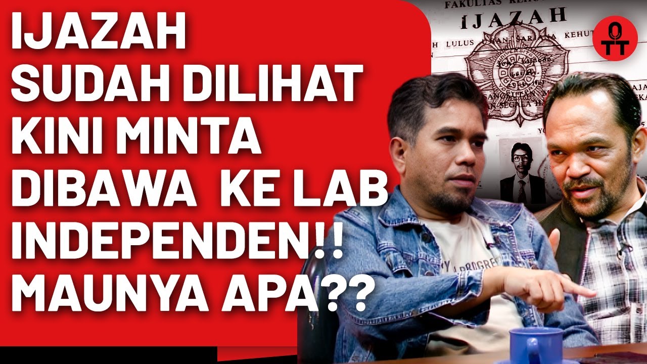 Roy Suryo Cs Ditantang Tunjukkan Lab Forensik Yang 100% Independen!! || OTT