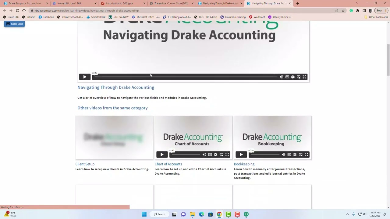 Introduction to Drake Accounting