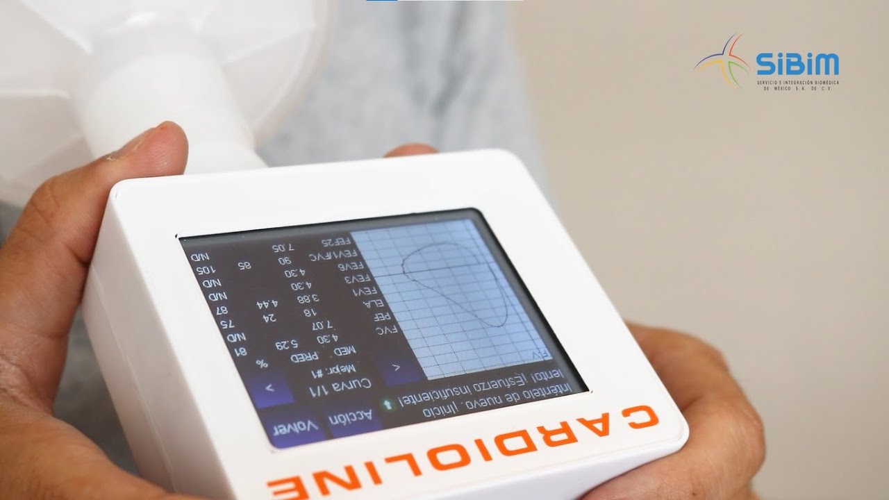 Espirómetro portátil Cardioline PNEUMOS500