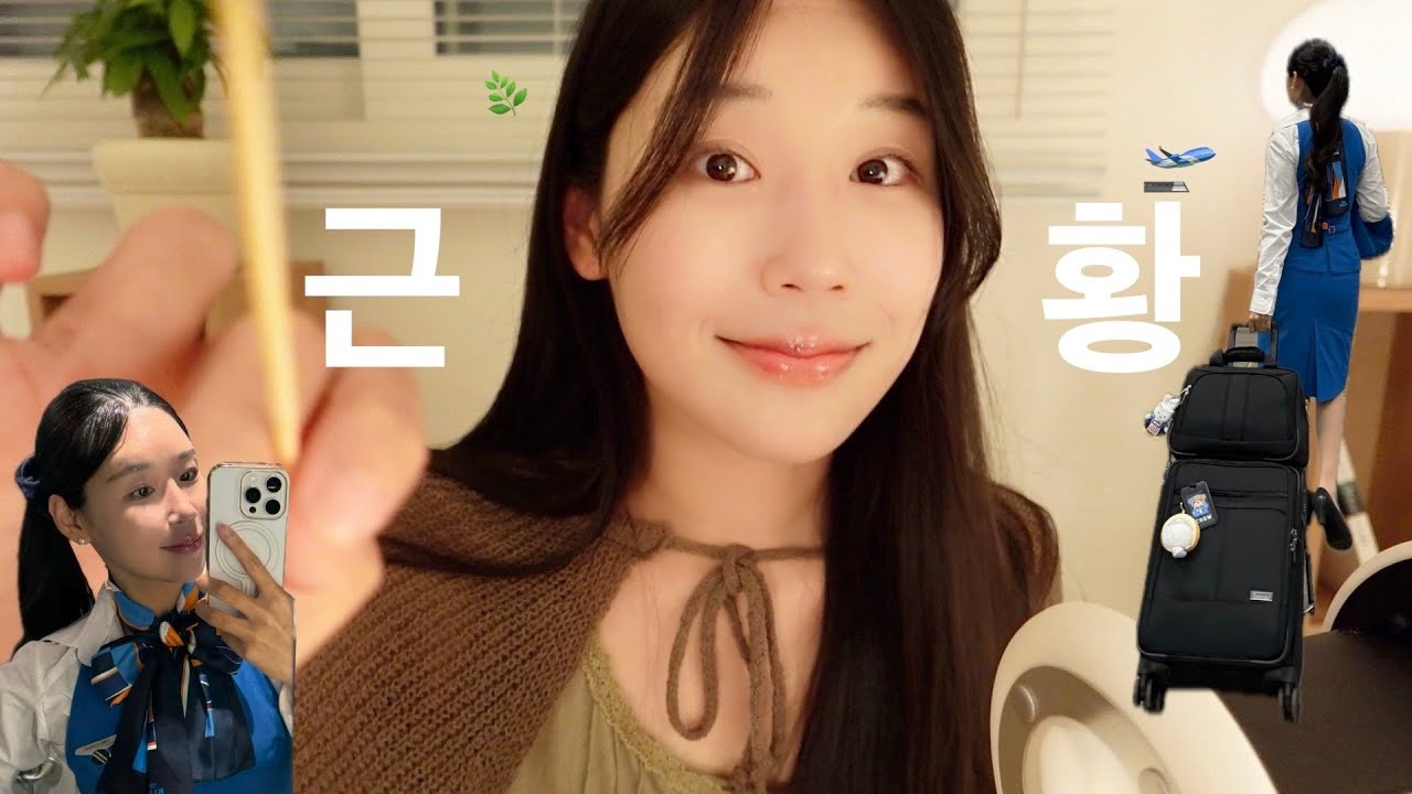 네덜란드 항공사 수료 후 승무원 비행 일상과 여름맞이 귀청소 🍏🌽🥑🏡