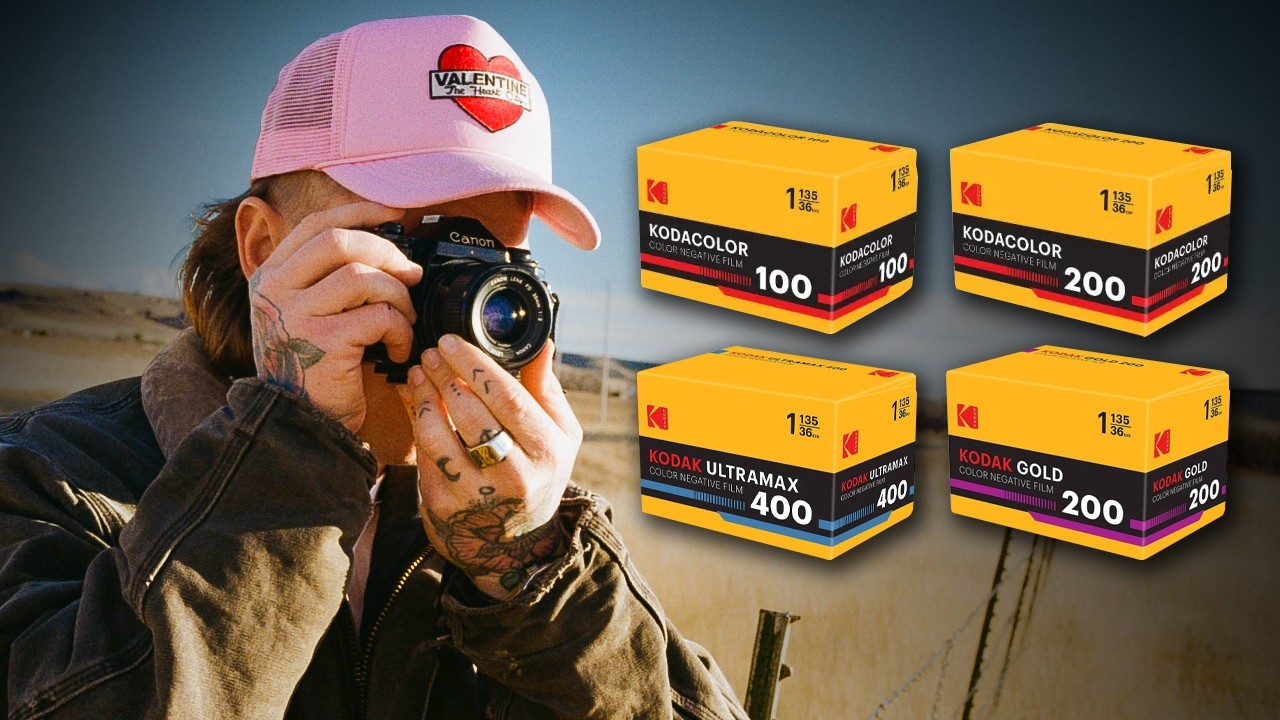 Съёмка новейшей плёнки Kodak! | Обзор плёнки Kodacolor