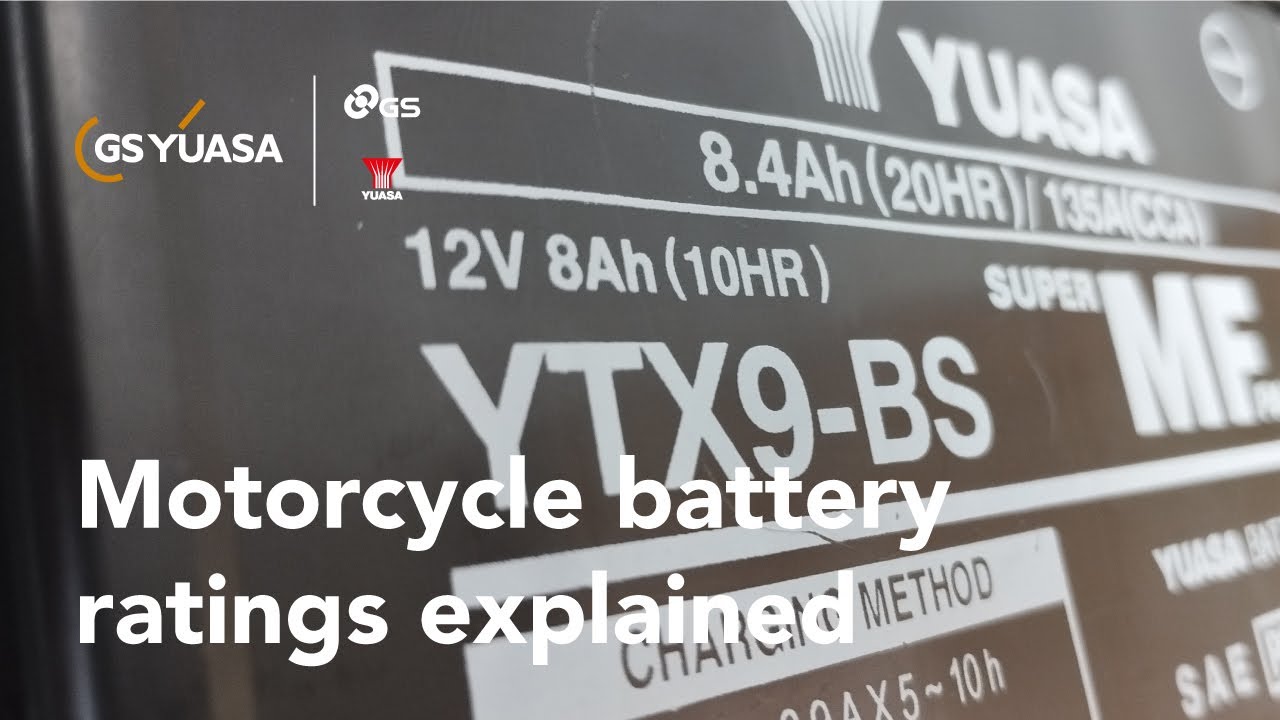 Understanding motorcycle battery ratings - GYTV