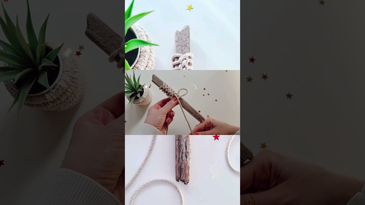 How to wrap a driftwood! 