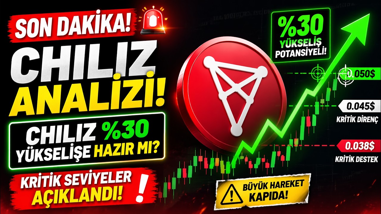 Son Dakika Chiliz Analizi! 🚨 Chiliz %30 Y&uuml;kselişe Hazır mı? Kritik Seviyeler A&ccedil;ıklandı!