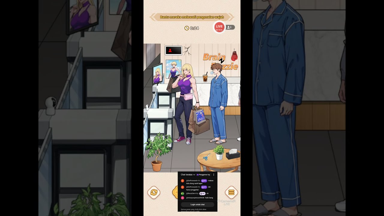 Nih masih jauh ya perjalanan kita - Brain puzzle 1 Android #16