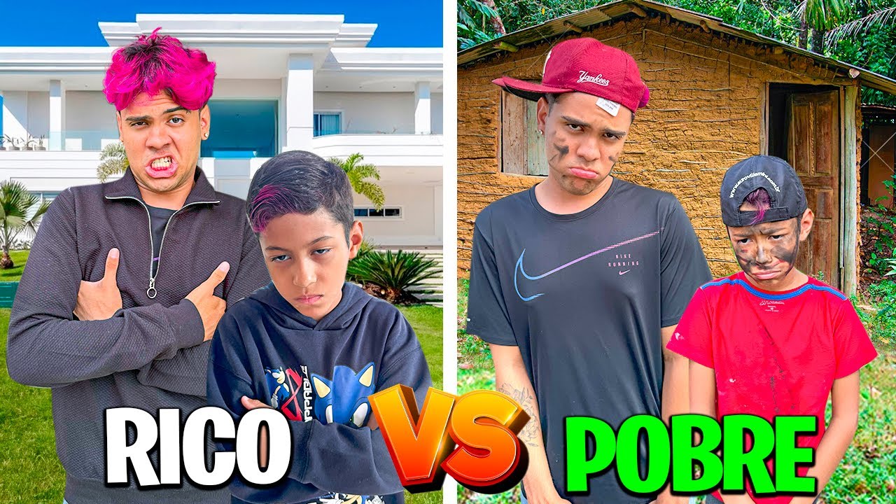 RICO VS POBRE - AGORA ELES PASSARAM DOS LIMITES! (Robson abreu e Richard)