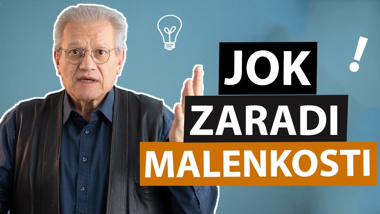 MARKO JUHANT: Zakaj se otrok joka zaradi malenkosti?