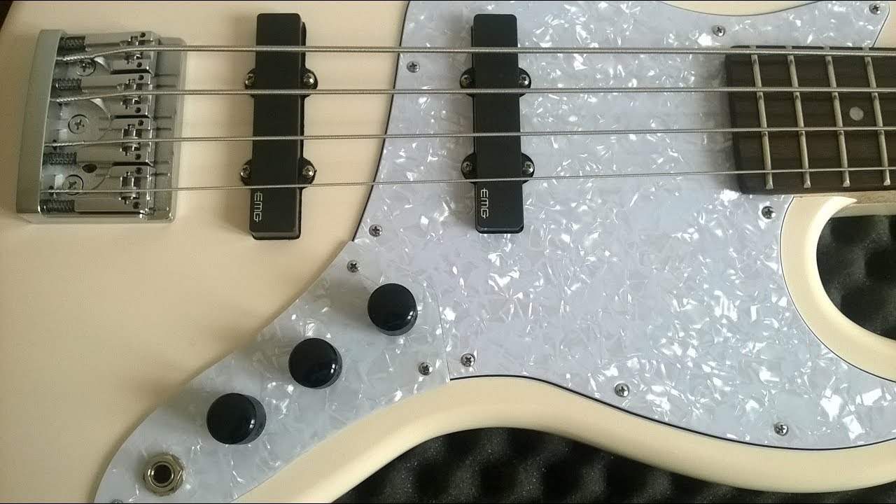 Rock/Metal Bass (overview_no play) - (EMG J Set  active pickups,Schaller,Graph Tech)