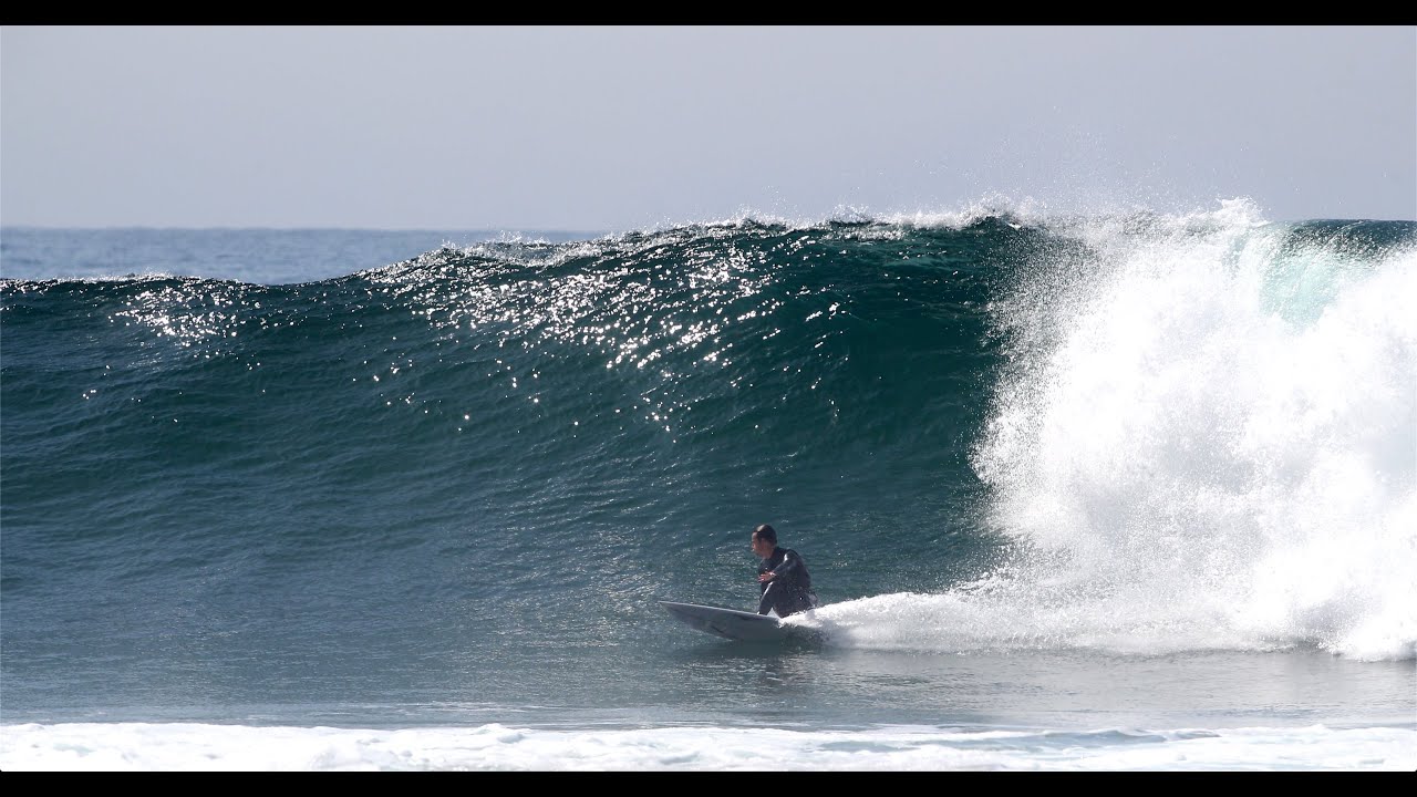 Surfing near PERFECT MALIBU