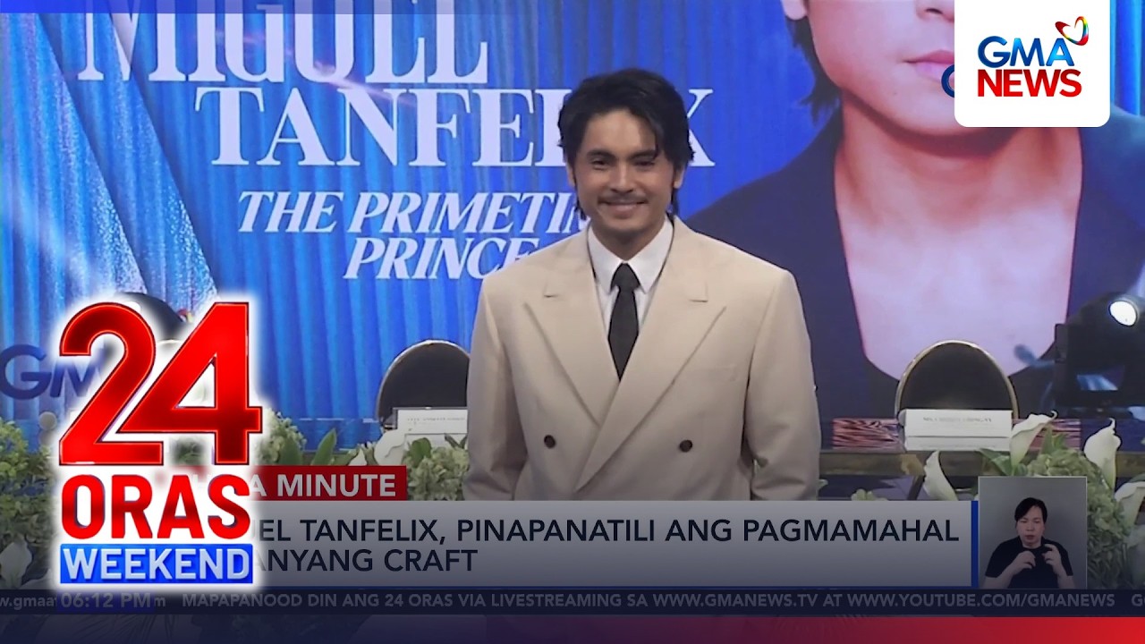 Miguel Tanfelix renews contract with GMA Network | 24 Oras Weekend