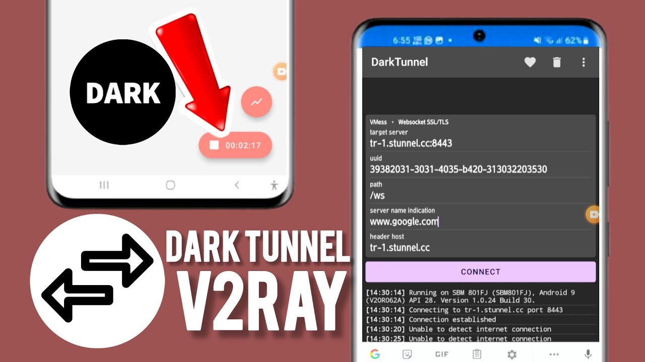 Как настроить Dark Tunnel на V2RAY Vless для быстрого и безопасного Интернета