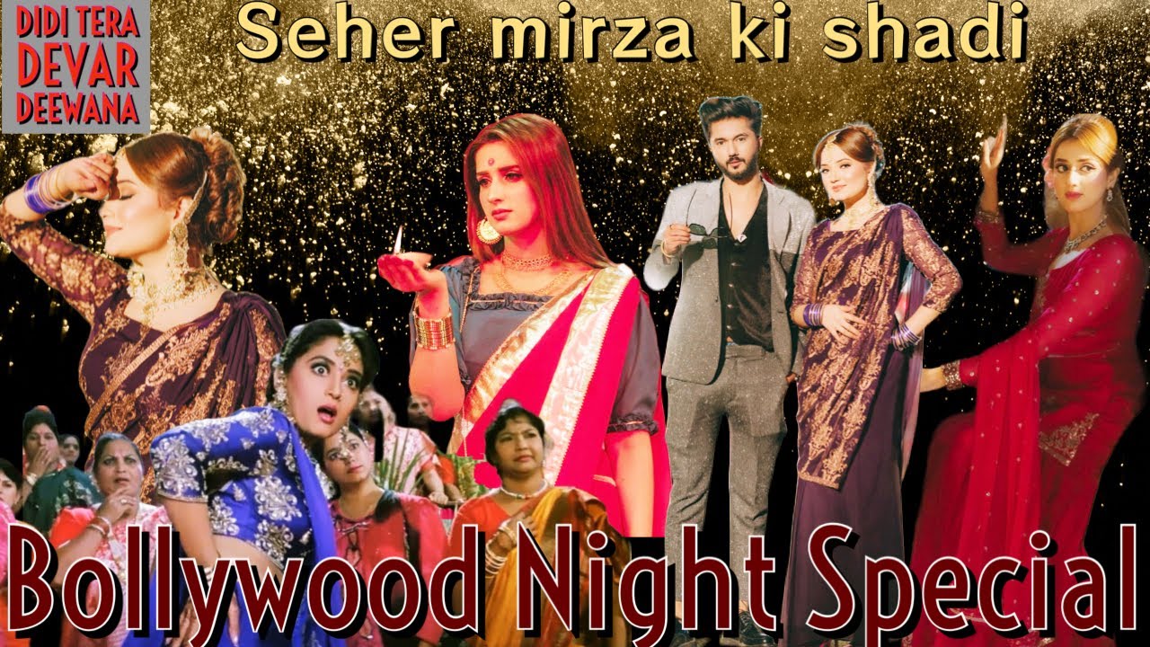 DIDI TERA DEWAR DEEWANA 💜| SEHER KI SHADI 🎬 BOLLYWOOD NIGHT ❤️❤️🤩@RabeecaKshorts
