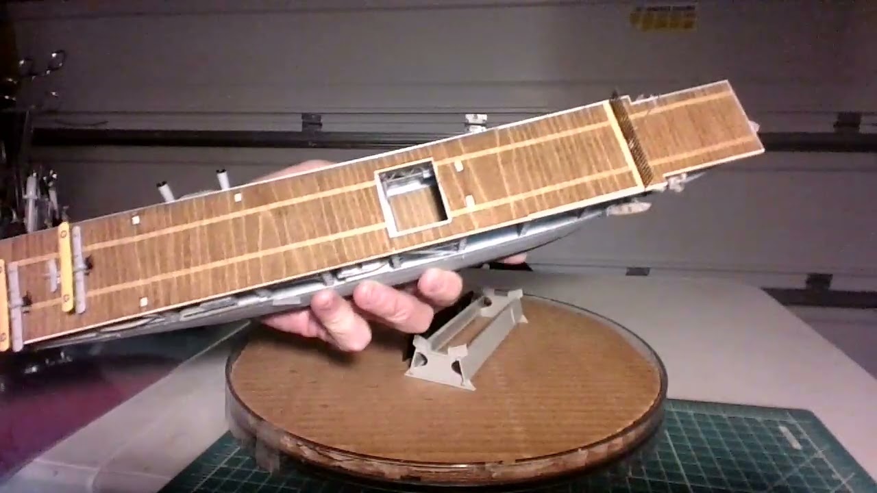 Final reveal of the Trumpeter 1/350 scale U.S.S Langley CV-1