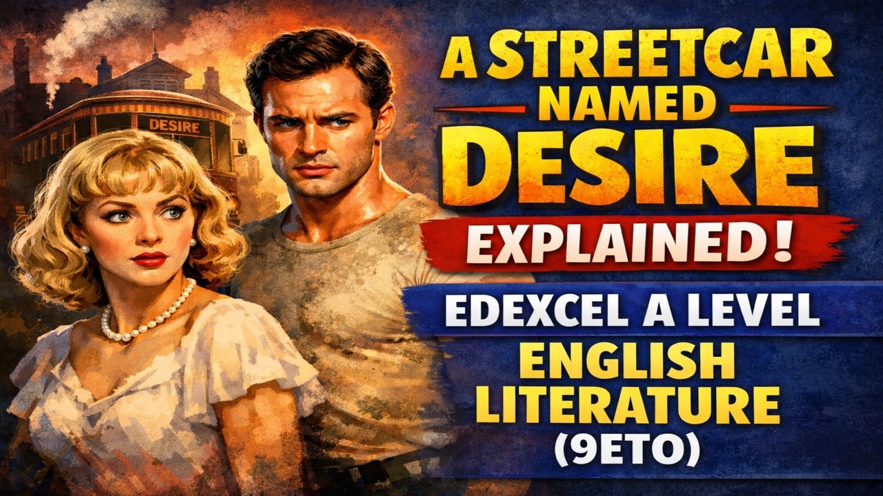 A Streetcar Named Desire Explained | AQA A Level English Literature (9ETO).