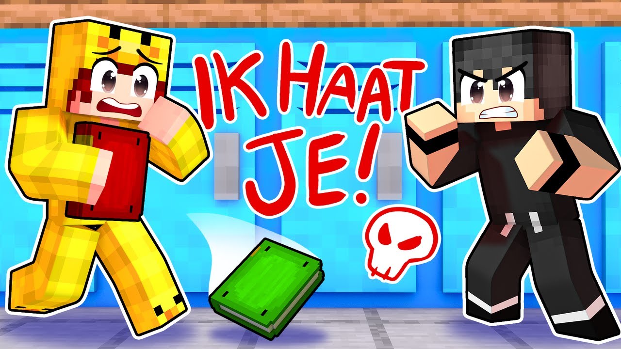 Dennus Wordt GEPEST Op SCHOOL In Minecraft..